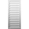 Ekena Millwork Vertical Urethane Gable Vent Louver, Non-Functional, 16"W x 26"H GVVE16X26D - alternate 1